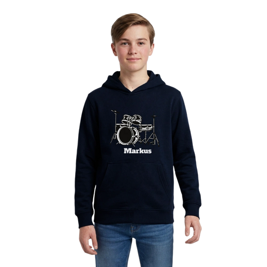 Stanley/Stella Mini Cruiser Teen Organic Hoodie - Navy