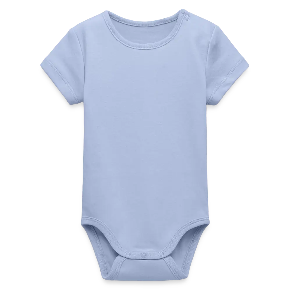Stanley/Stella Organic Short-Sleeved Baby Bodysuit - Sky