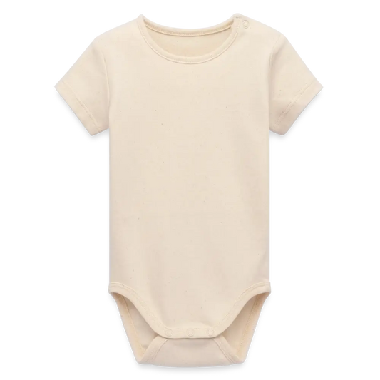 Stanley/Stella Organic Short-Sleeved Baby Bodysuit - Natur