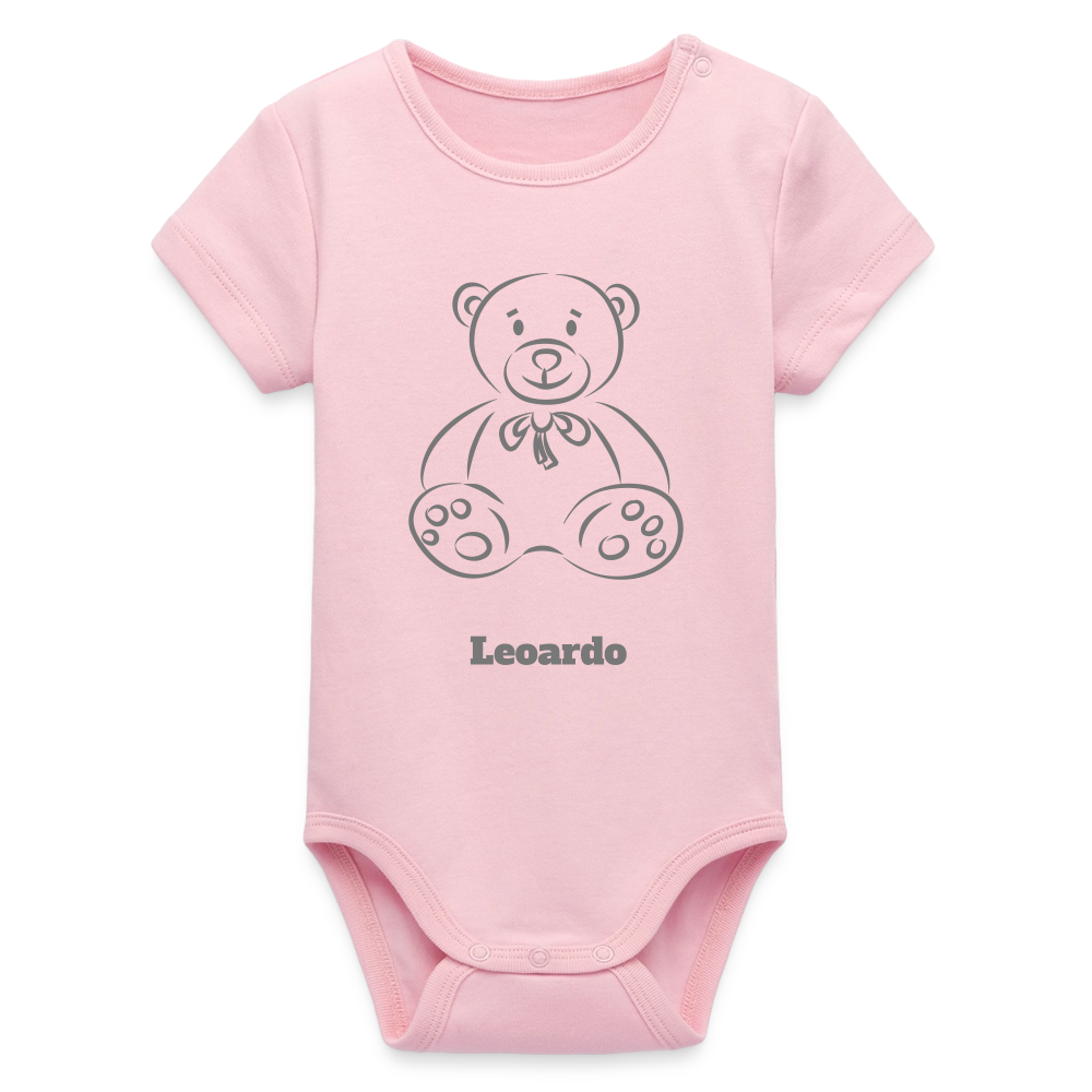 Stanley/Stella Organic Short-Sleeved Baby Bodysuit - Hellrosa