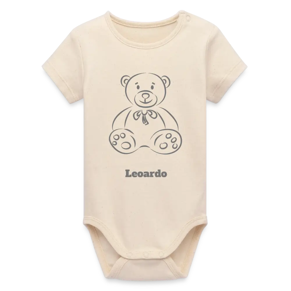 Stanley/Stella Organic Short-Sleeved Baby Bodysuit - Natur