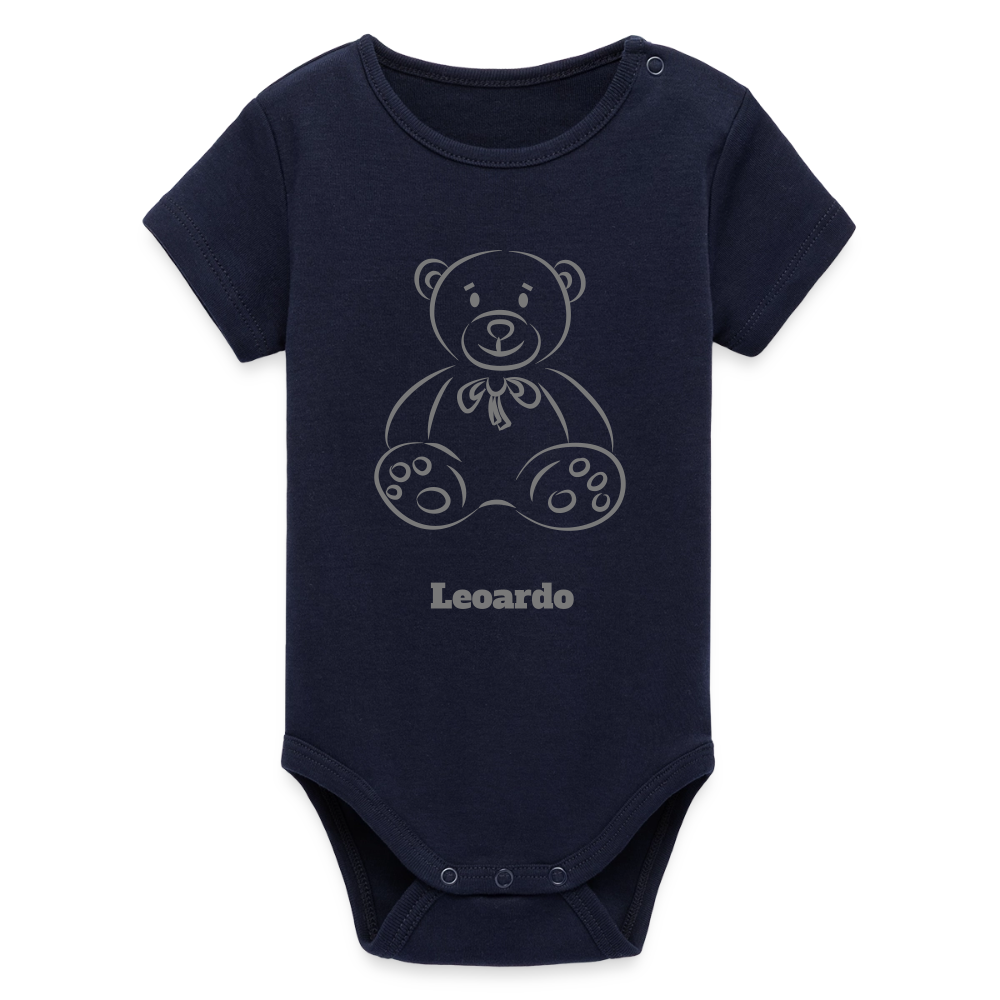 Stanley/Stella Organic Short-Sleeved Baby Bodysuit - Navy