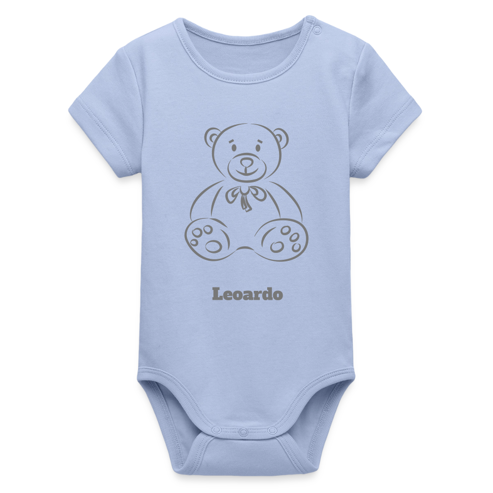 Stanley/Stella Organic Short-Sleeved Baby Bodysuit - Sky