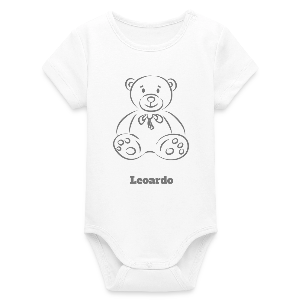 Stanley/Stella Organic Short-Sleeved Baby Bodysuit - Weiß
