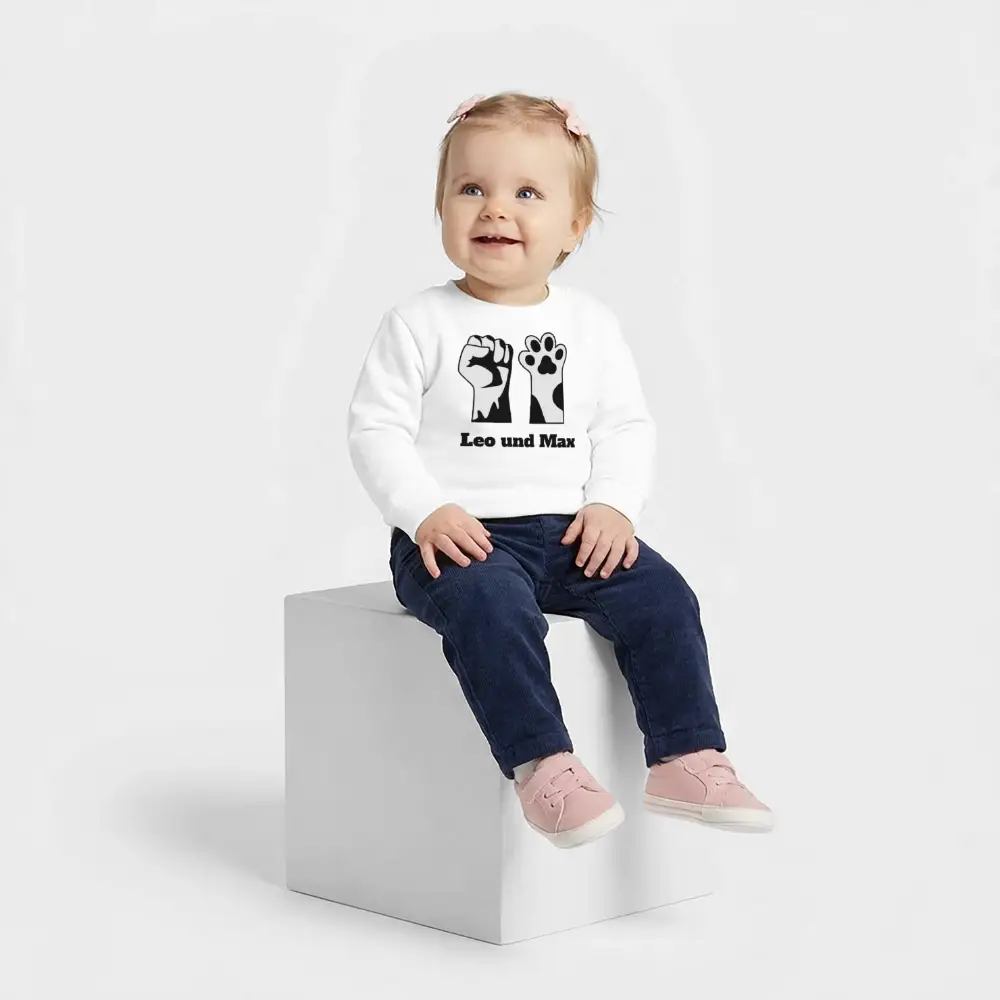 Stanley/Stella Organic Sweatshirt BABY CHANGER - Weiß
