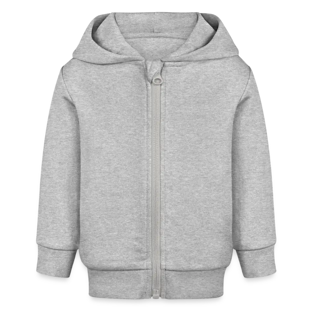 Stanley/Stella Organic Zip Hoodie BABY CONNECTOR - Grau meliert