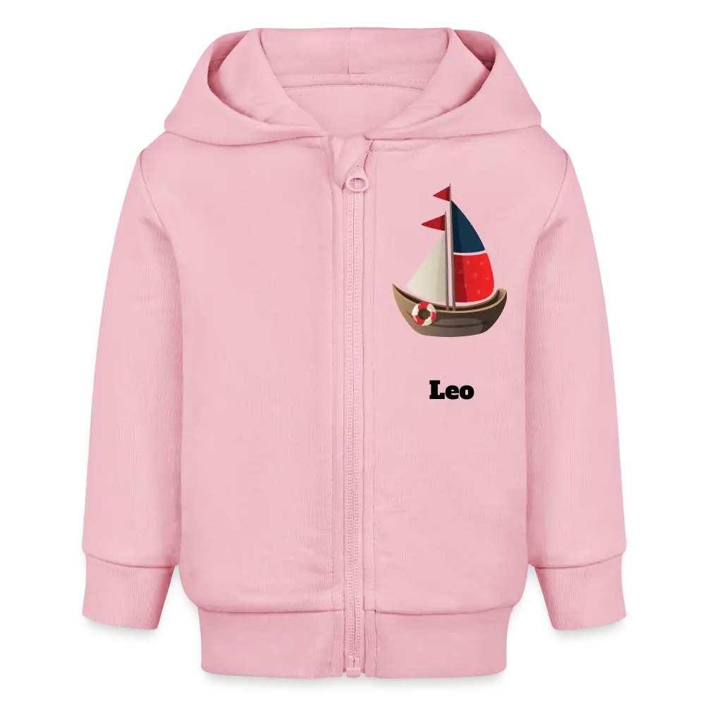 Stanley/Stella Organic Zip Hoodie BABY CONNECTOR - Hellrosa