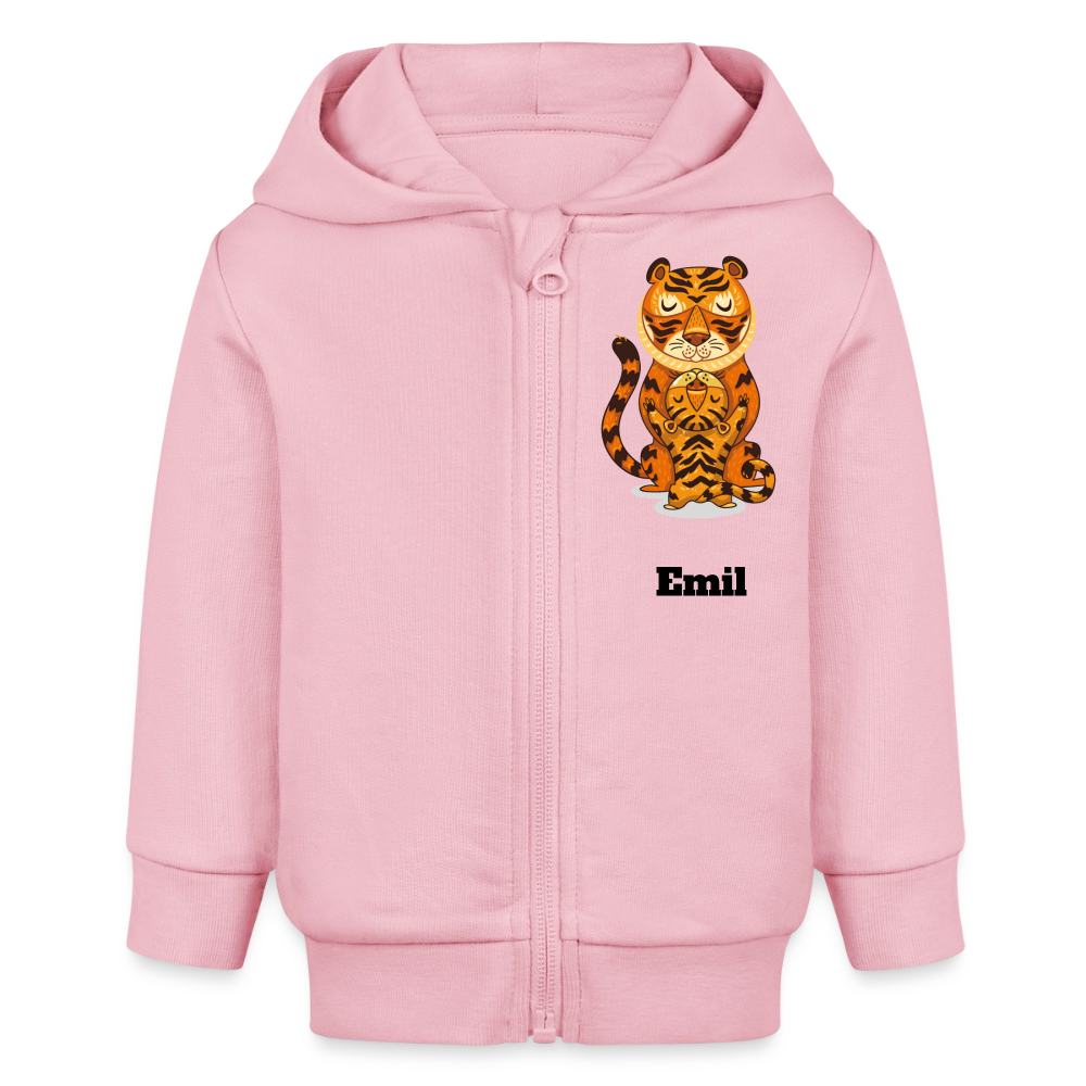 Stanley/Stella Organic Zip Hoodie BABY CONNECTOR - Hellrosa