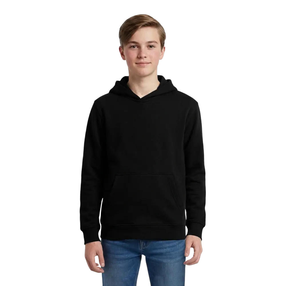 Stanley/Stella Mini Cruiser Teen Organic Hoodie - Schwarz