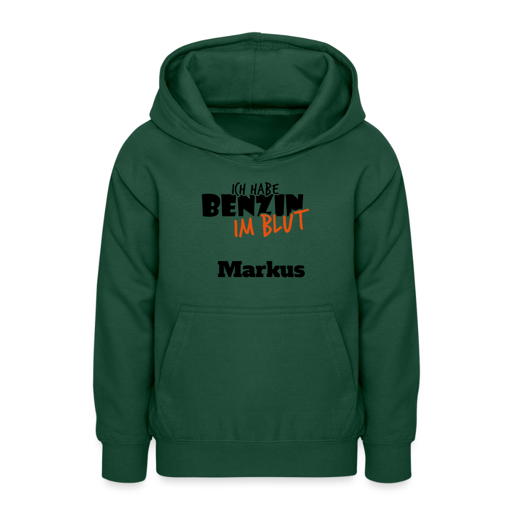 Teen Hoodie - Flaschengrün