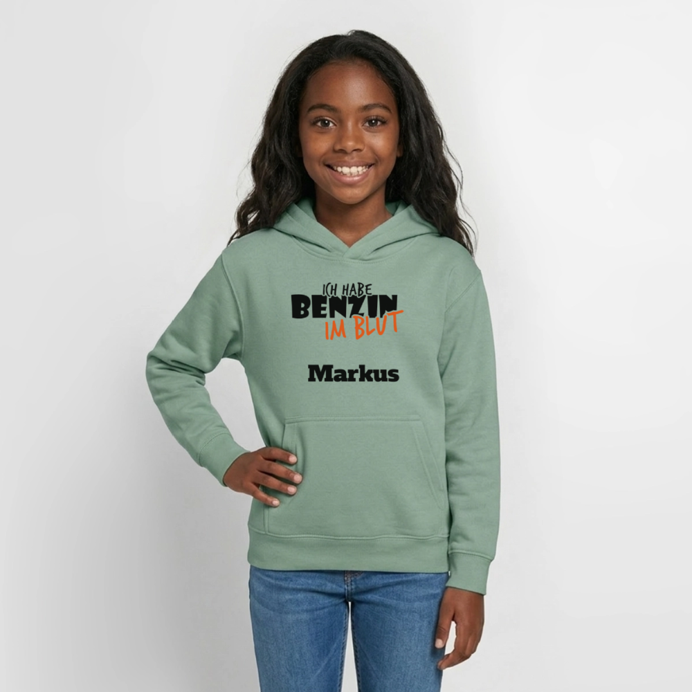 Teen Hoodie - Graugrün