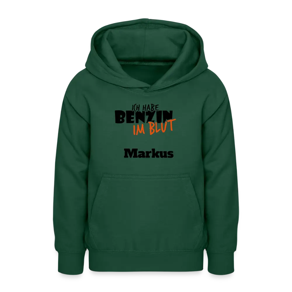 Teen Hoodie - Flaschengrün