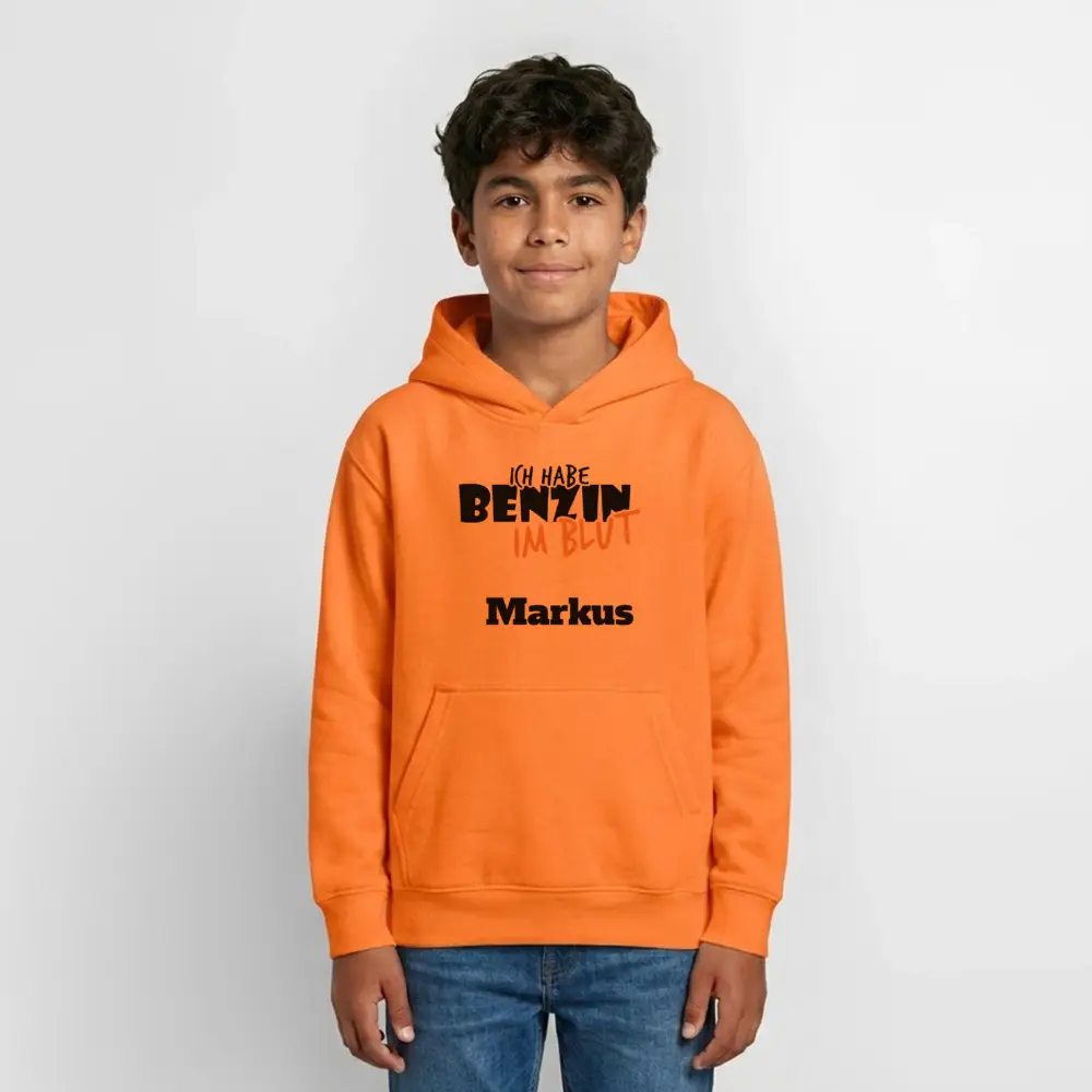 Teen Hoodie - Orange