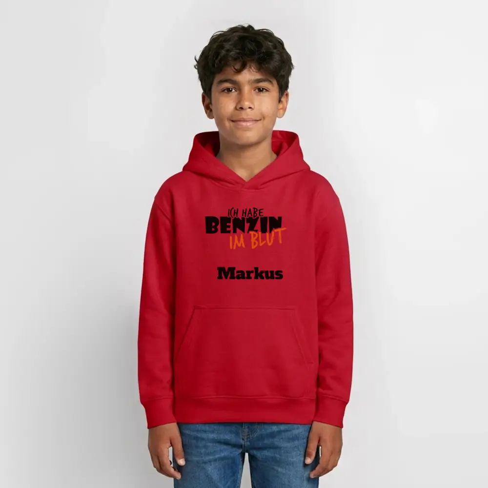 Teen Hoodie - Rot