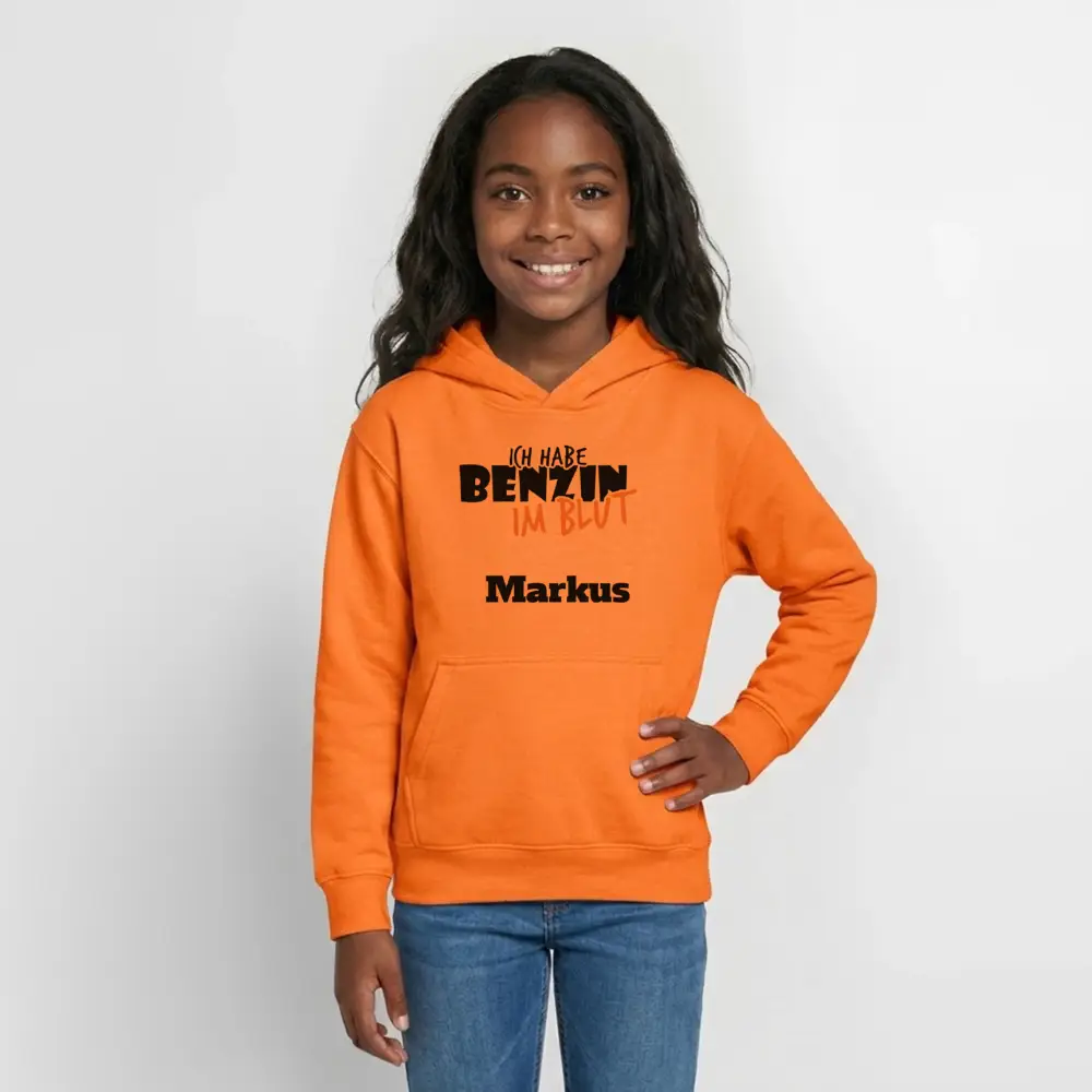 Teen Hoodie - Orange