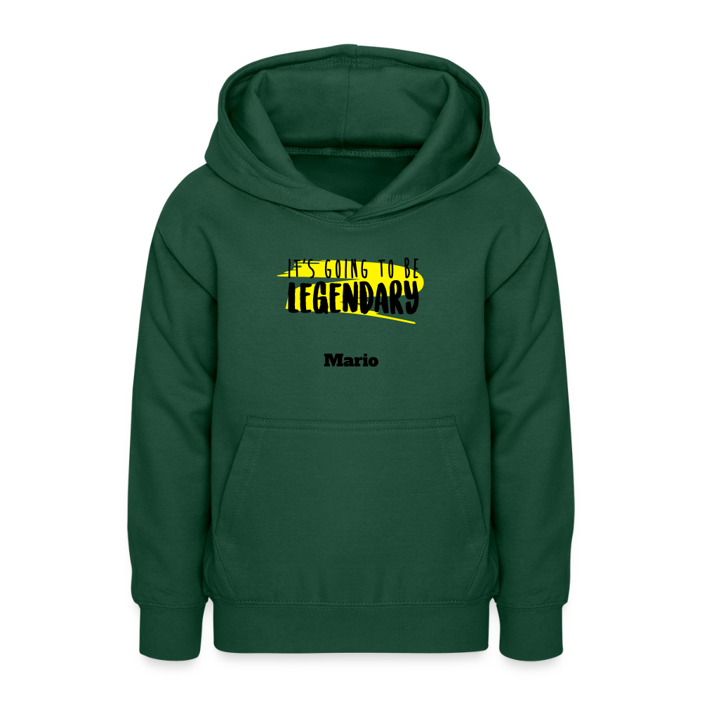 Teen Hoodie - Flaschengrün