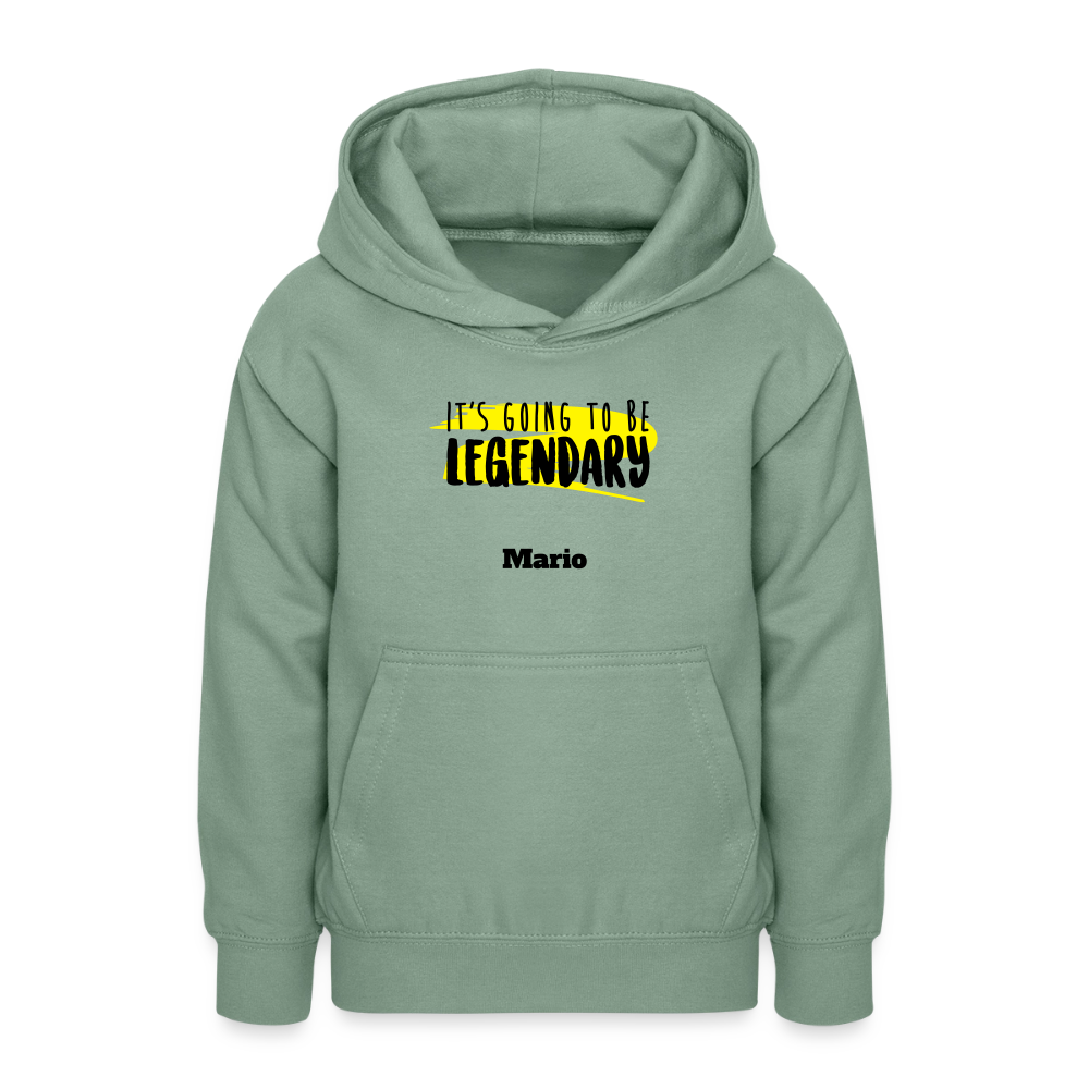 Teen Hoodie - Graugrün