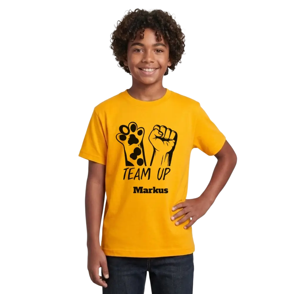 Teenage T-Shirt - Gold