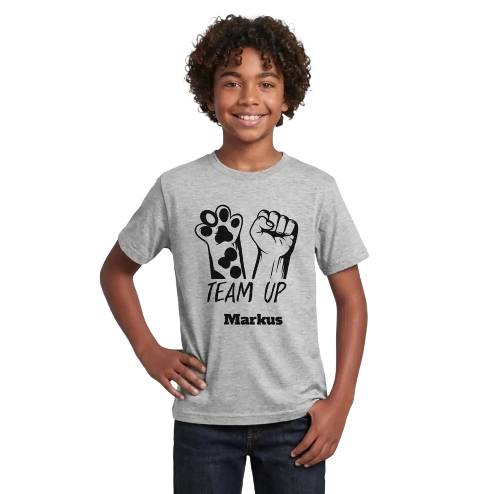 Teenage T-Shirt - Grau meliert