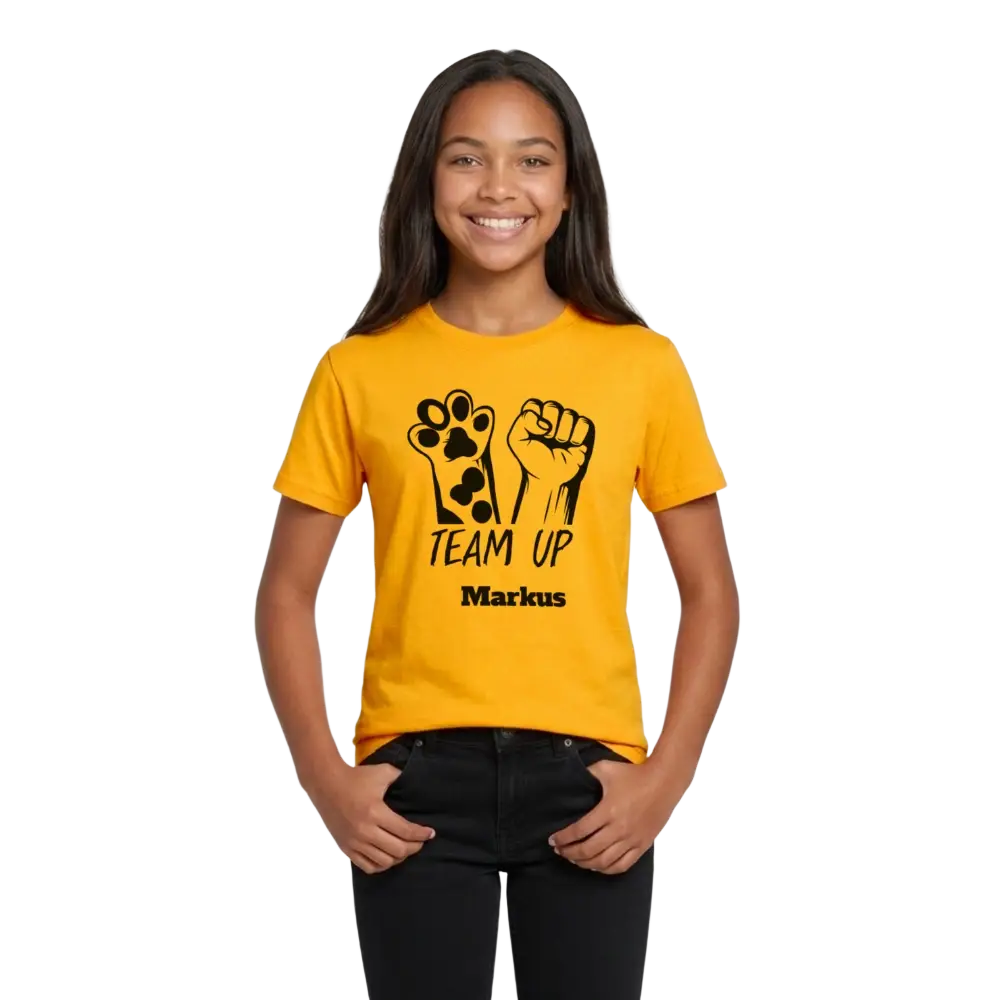 Teenage T-Shirt - Gold