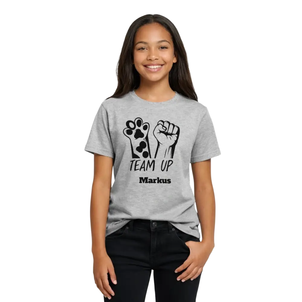 Teenage T-Shirt - Grau meliert
