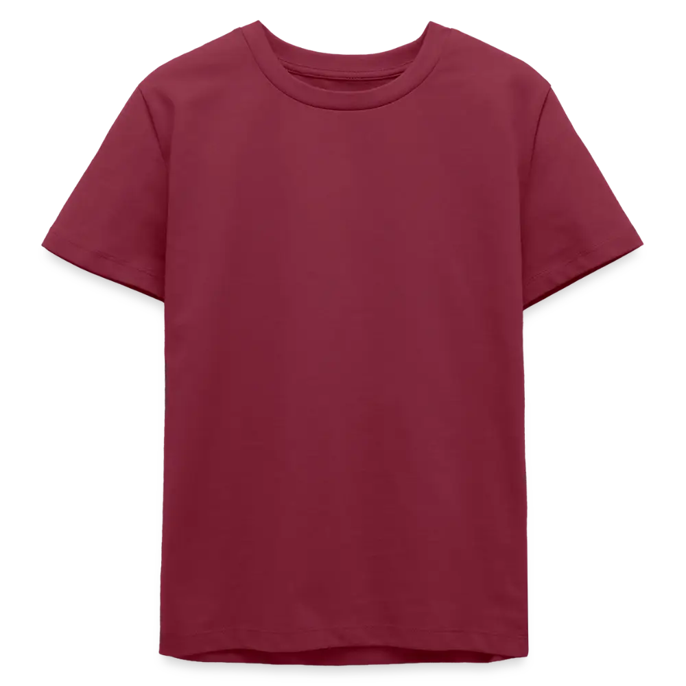 Teenager Organic T-Shirt Mini Creator von Stanley/Stella - Burgunderrot