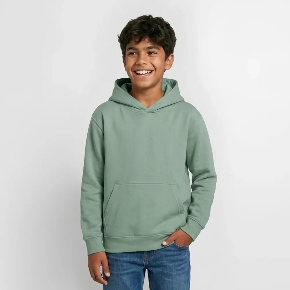 Teen Hoodie - Graugrün