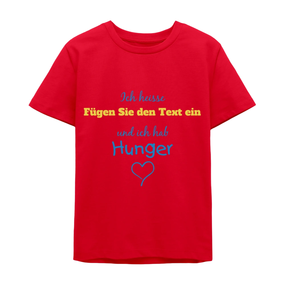 Teenager Organic T-Shirt Mini Creator von Stanley/Stella - Rot