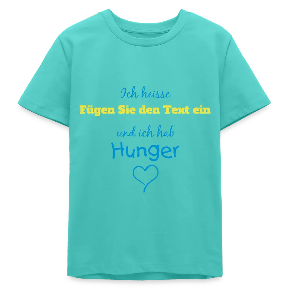 Teenager Organic T-Shirt Mini Creator von Stanley/Stella - Poolblau