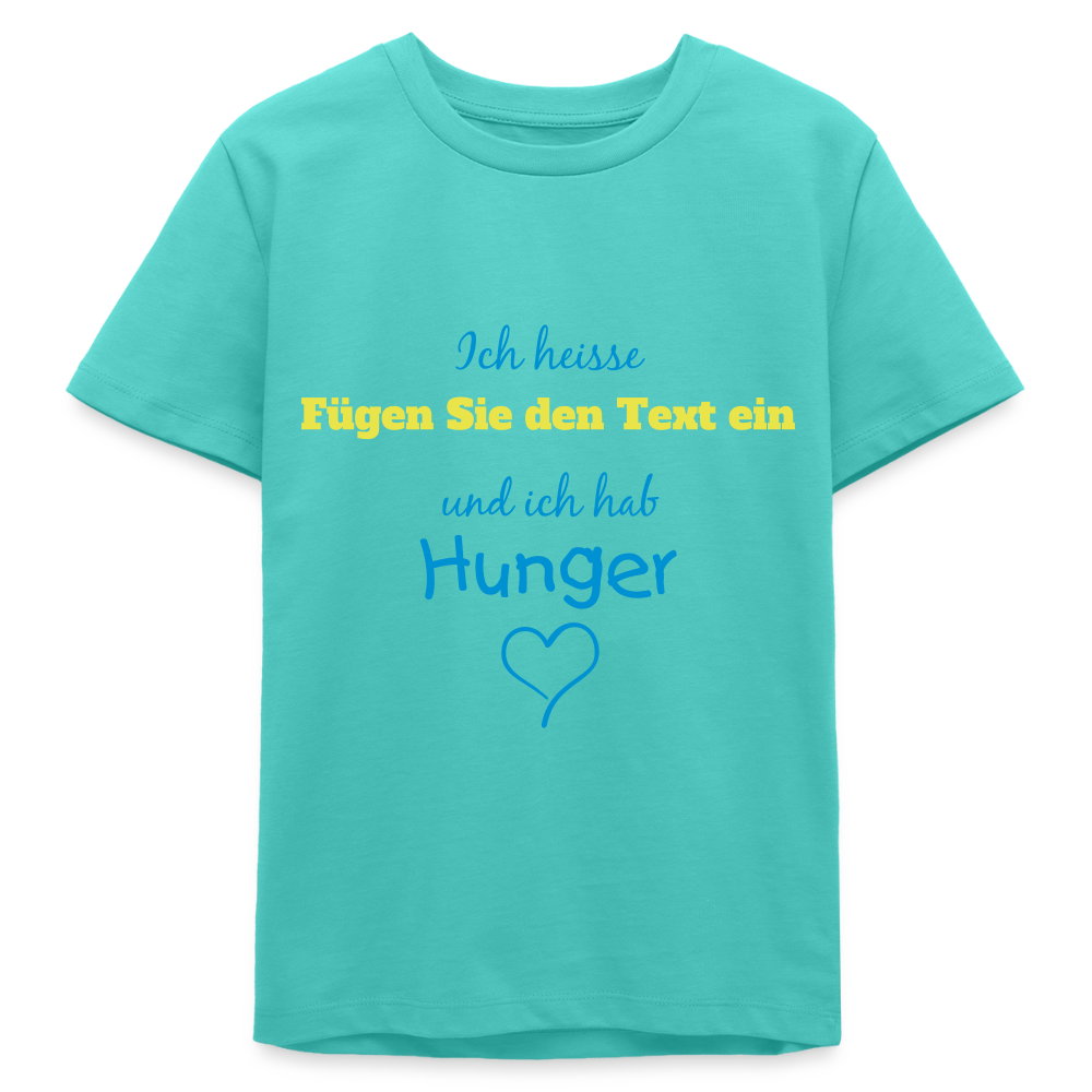 Teenager Organic T-Shirt Mini Creator von Stanley/Stella - Poolblau