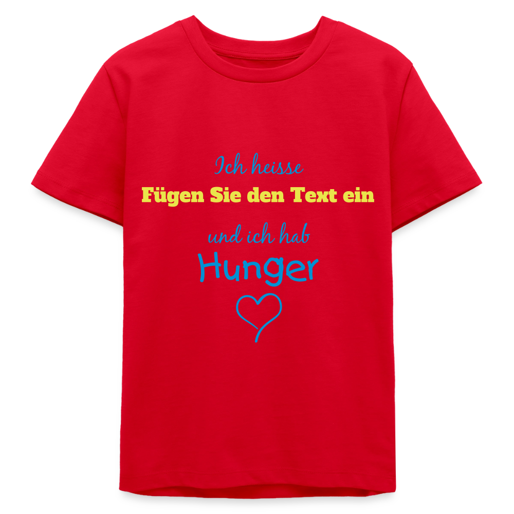 Teenager Organic T-Shirt Mini Creator von Stanley/Stella - Rot