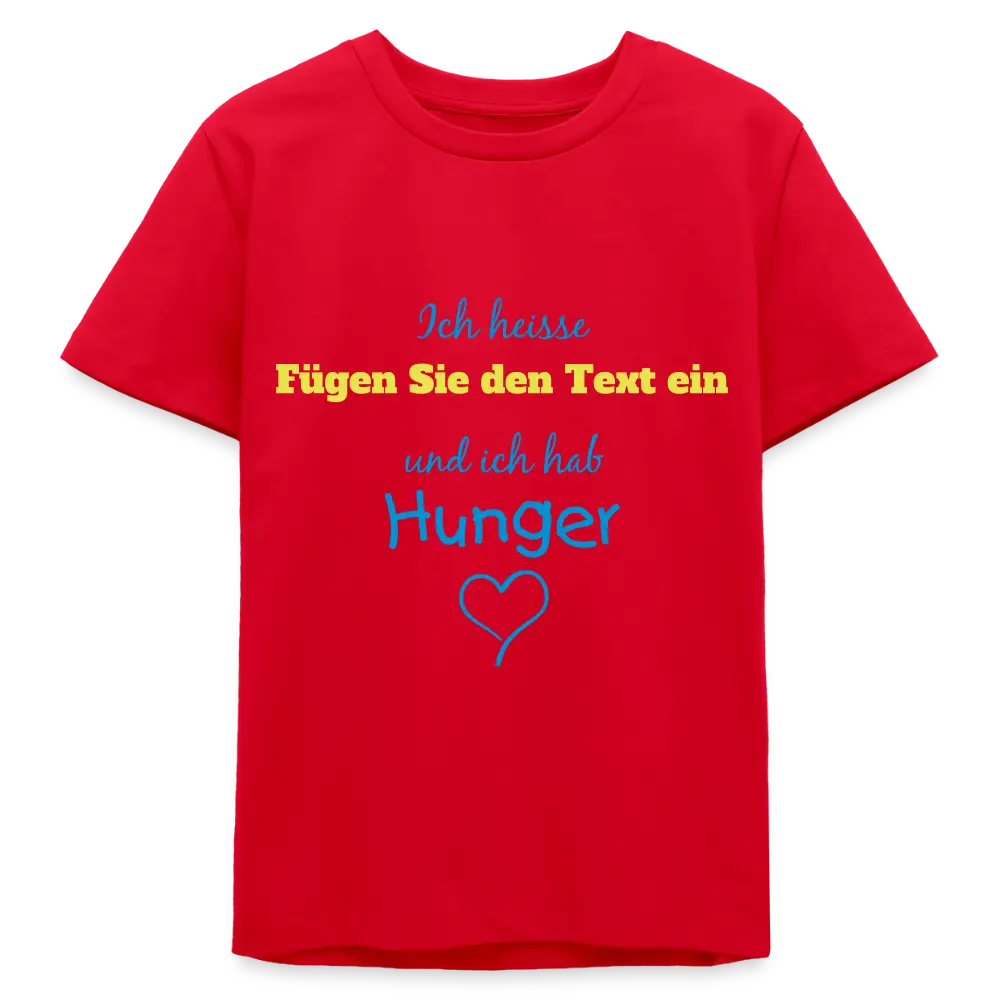 Teenager Organic T-Shirt Mini Creator von Stanley/Stella - Rot