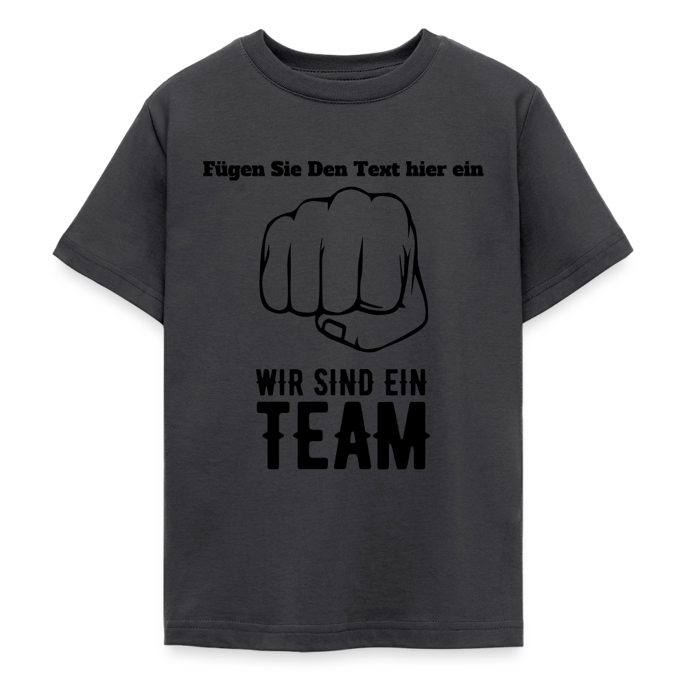 Teenager T-Shirt - Dunkelgrau
