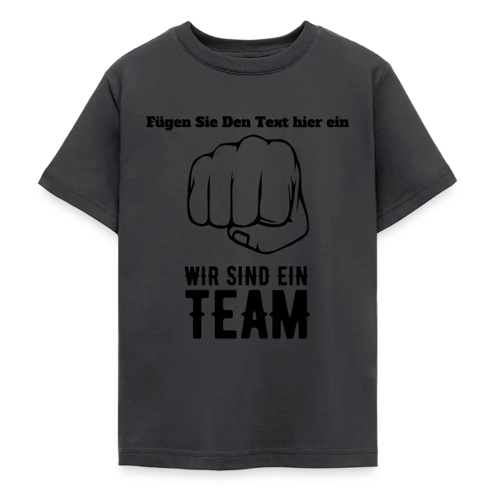 Teenager T-Shirt - Dunkelgrau