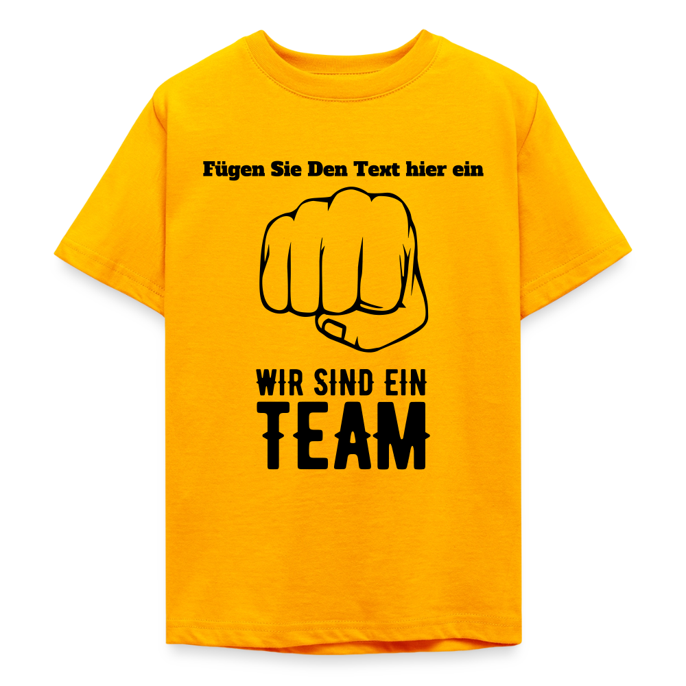 Teenager T-Shirt - Gold