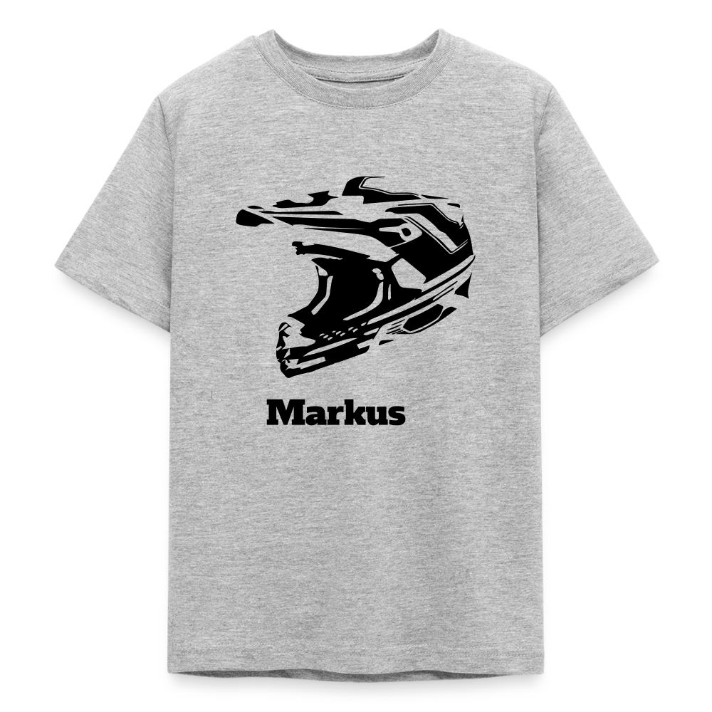 Teenager T-Shirt - Grau meliert