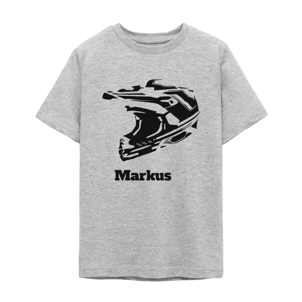 Teenager T-Shirt - Grau meliert