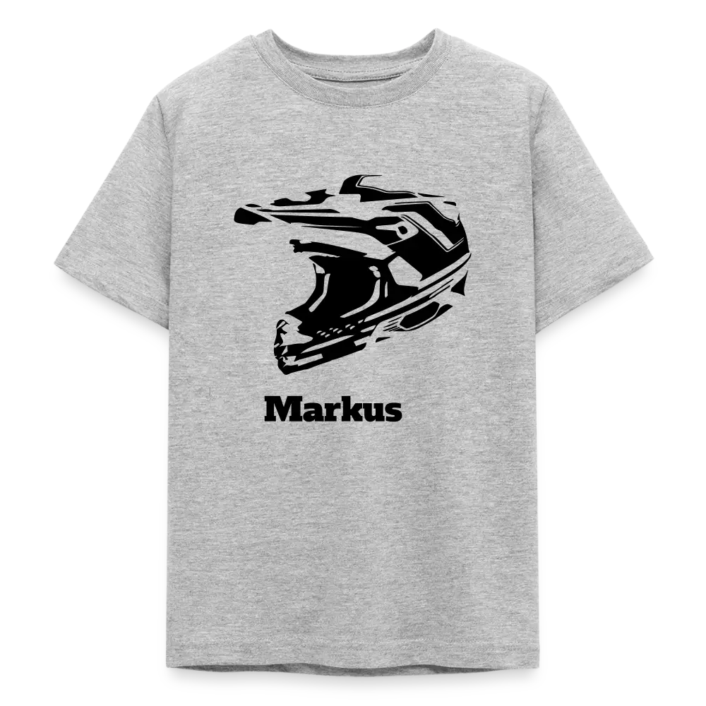 Teenager T-Shirt - Grau meliert