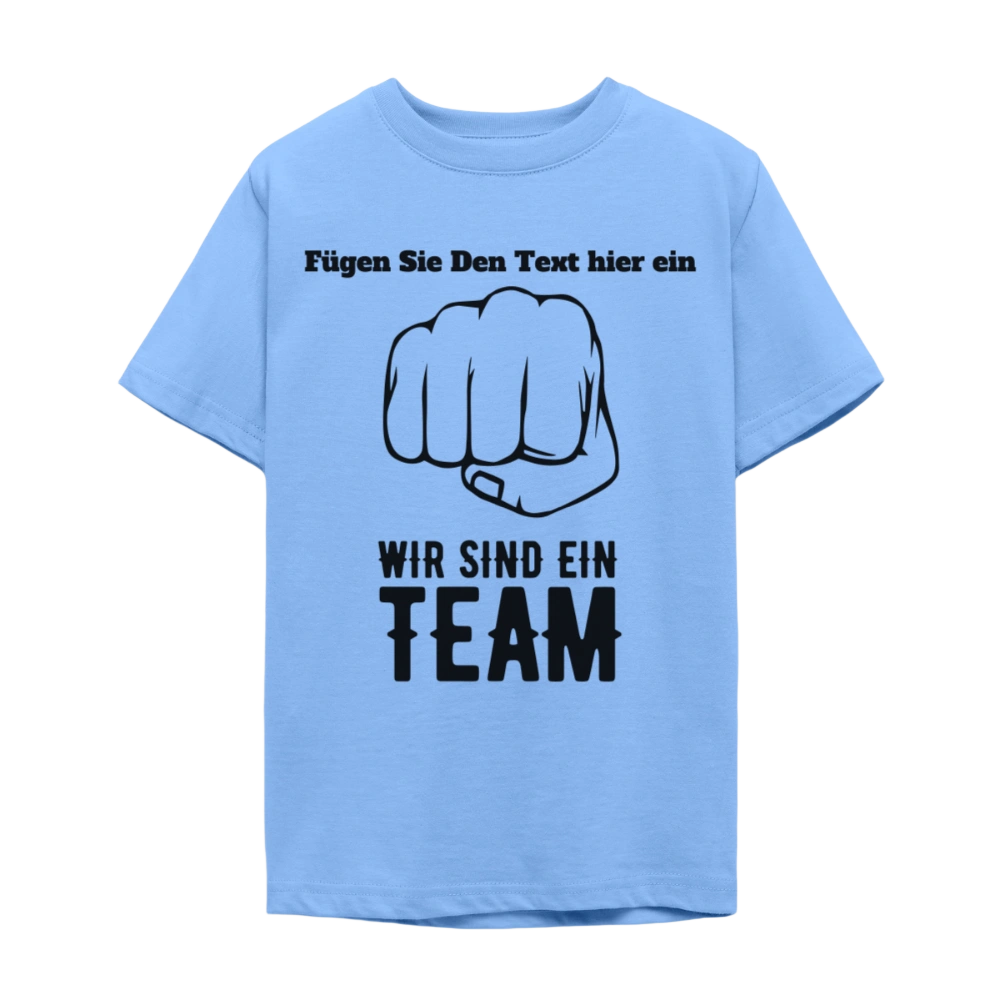 Teenager T-Shirt - Himmelblau
