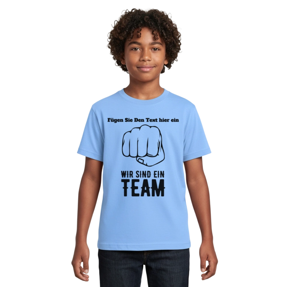 Teenager T-Shirt - Himmelblau