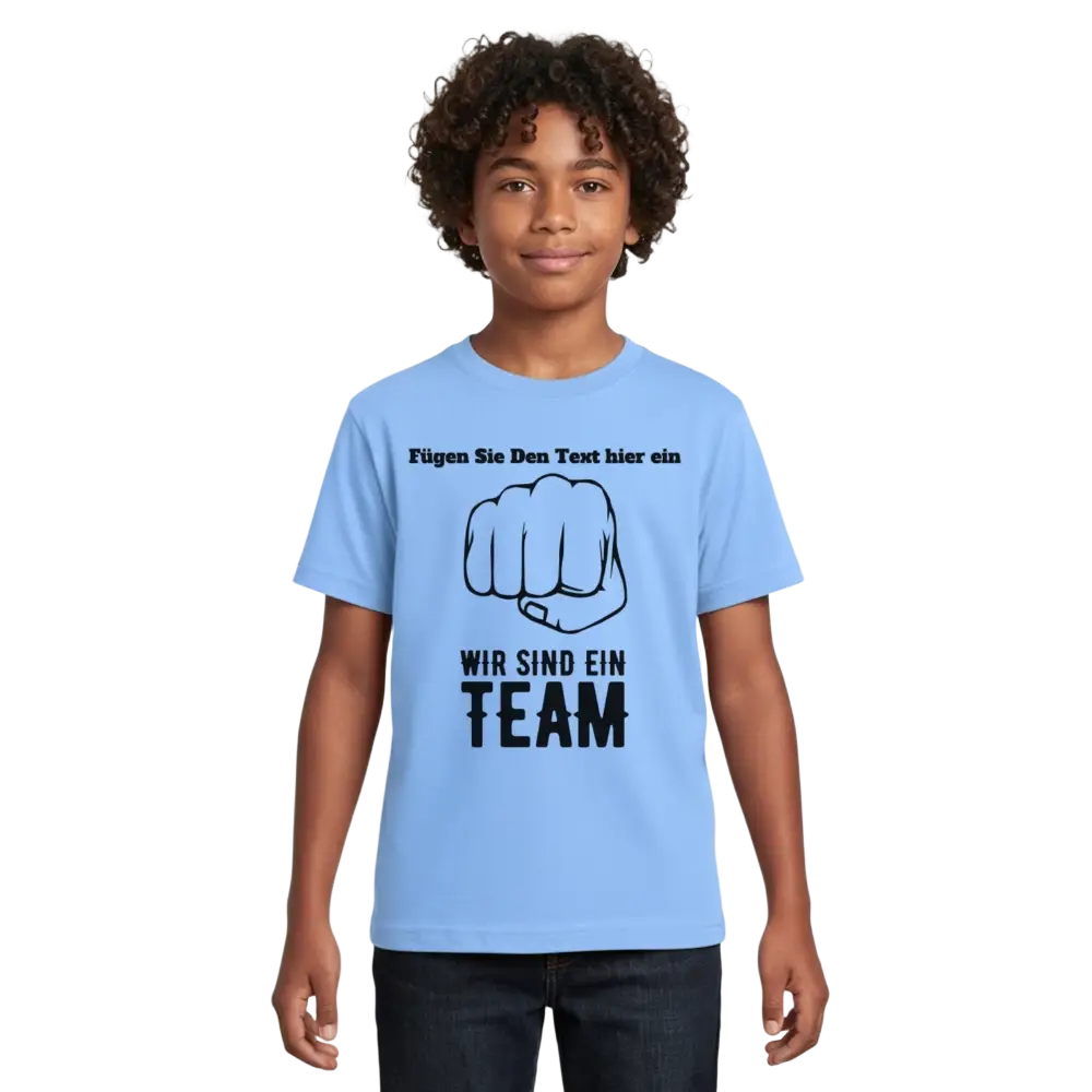 Teenager T-Shirt - Himmelblau
