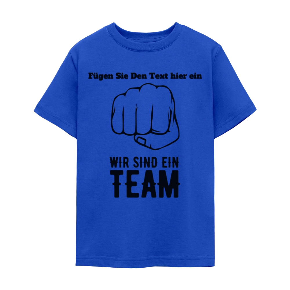Teenager T-Shirt - Royalblau