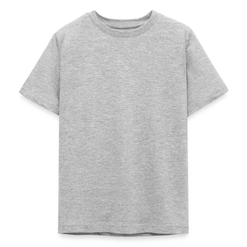 Teenager T-Shirt - Grau meliert