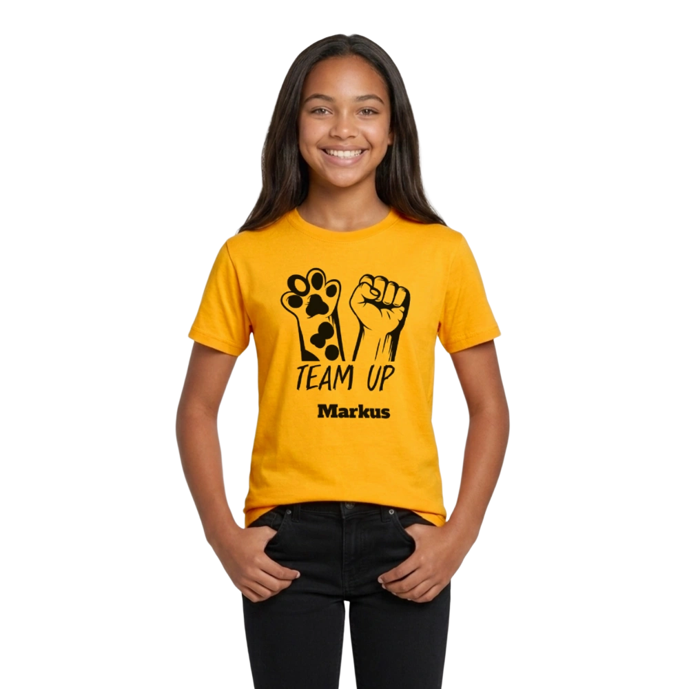Teenage T-Shirt - Gold