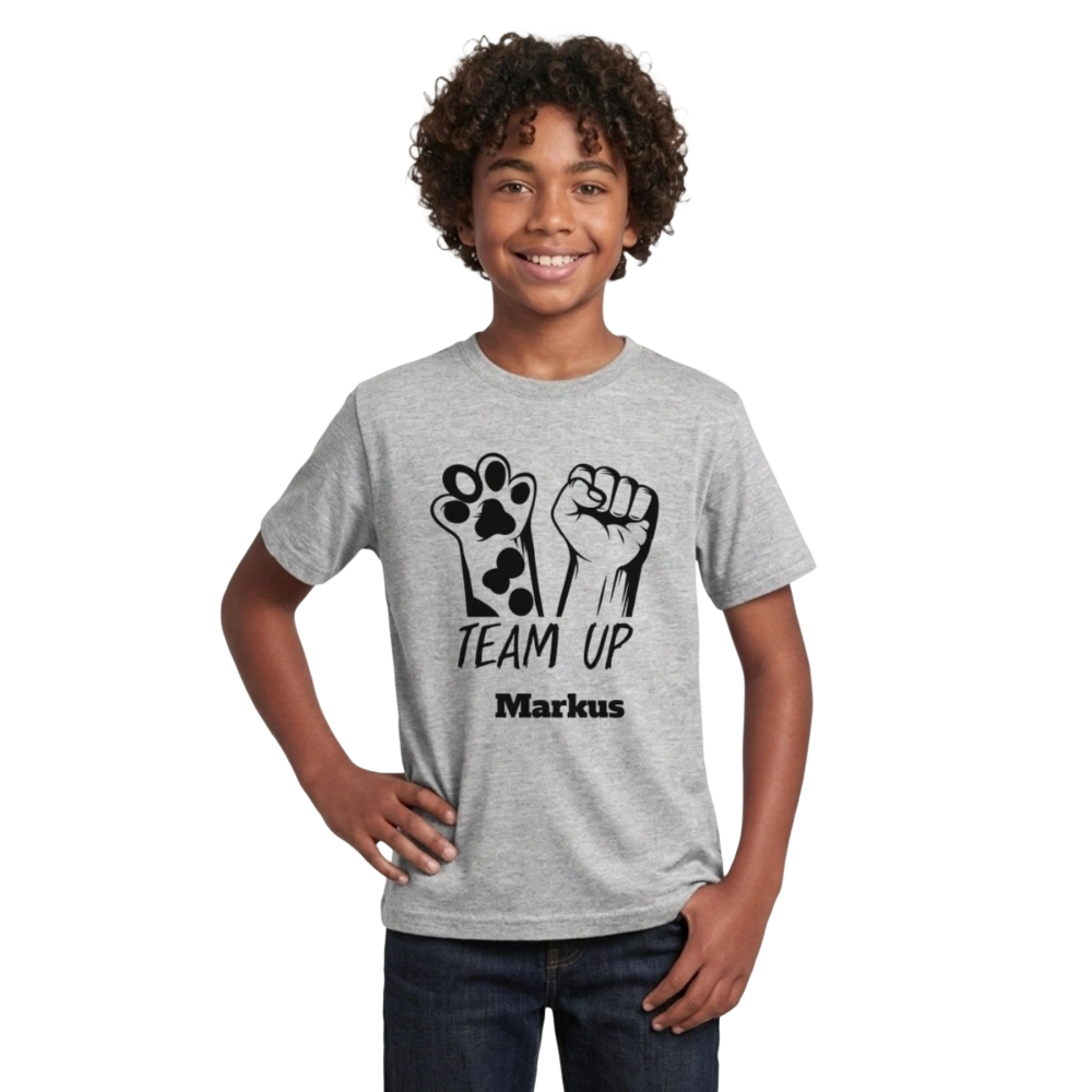 Teenage T-Shirt - Grau meliert