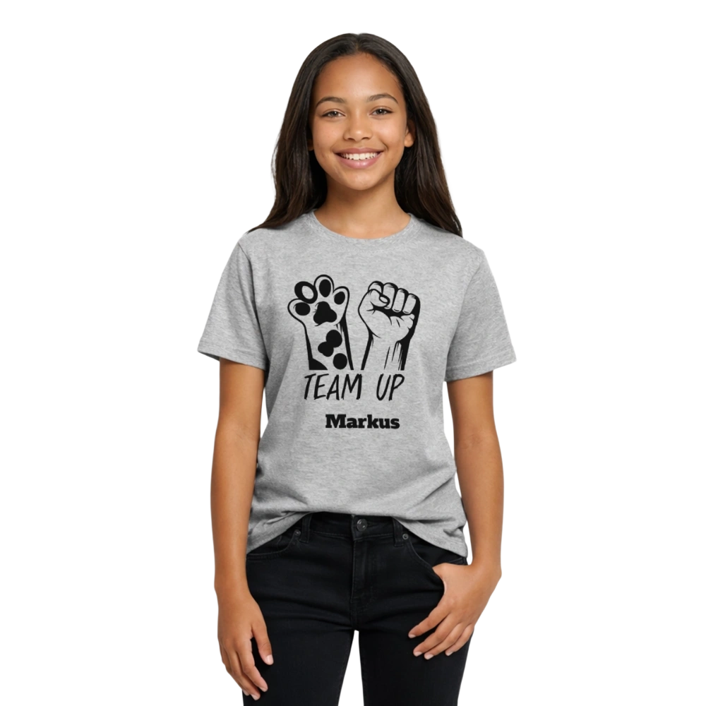 Teenage T-Shirt - Grau meliert