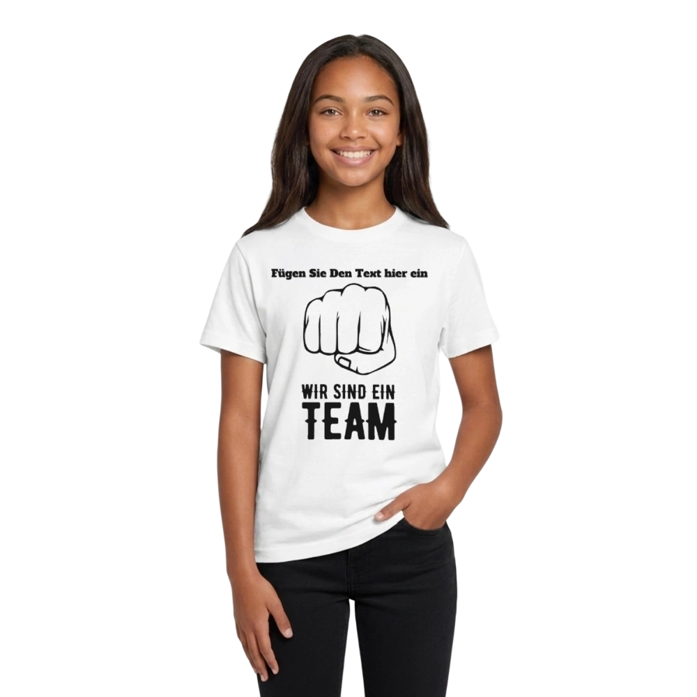 Teenager T-Shirt - Weiß
