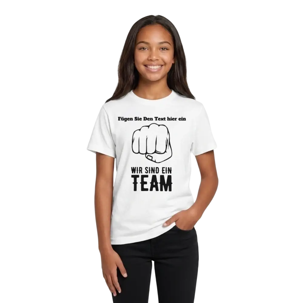 Teenager T-Shirt - Weiß